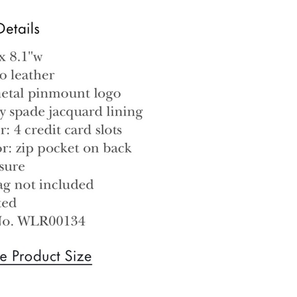 Kate Spade New York Zip Wristlet - Picture 4 of 9